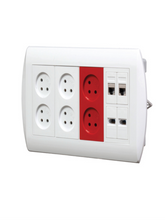 D-18 box 6 sockets + 2 flash drives + 2 computers